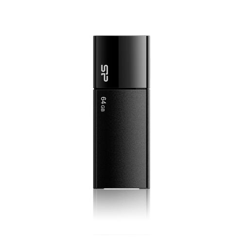 Memoria USB 64 GB Silicon Power U05 Retráctil Almacenamiento
