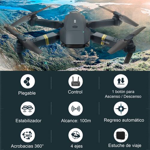 DRONE VAK K3 HOVER ACROBACIAS 6 EJES 360 FOLDABLE .