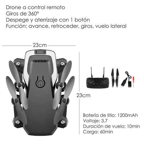DRONE VAK K3 HOVER ACROBACIAS 6 EJES 360 FOLDABLE .
