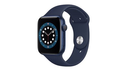 Reloj (Reacondicionado Grado A) Apple Watch Serie 6 44 mm GPS Color Azul.