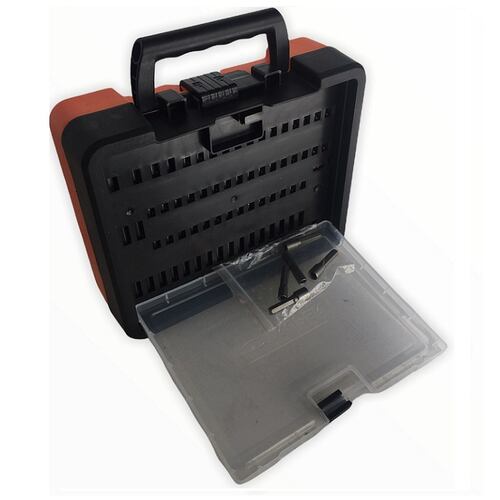 Juego Brocas Puntas Dados Set Rotomartillo Taladro para Madera -Metal y Concreto Truper con Estuche .