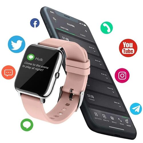 Reloj Inteligente Deportivo Impermeable Con Bluetooth