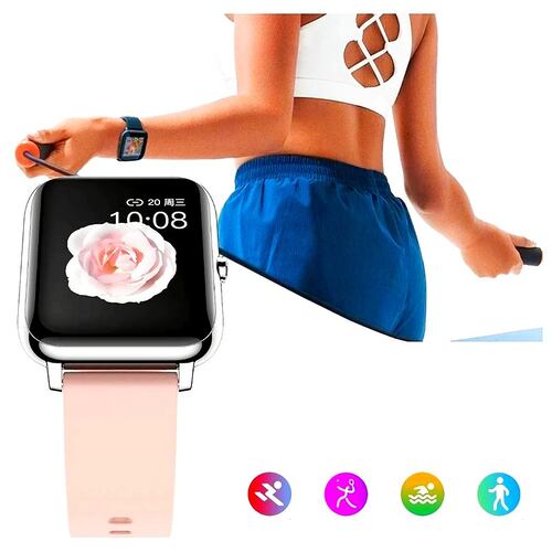 Reloj Inteligente Deportivo Impermeable Con Bluetooth