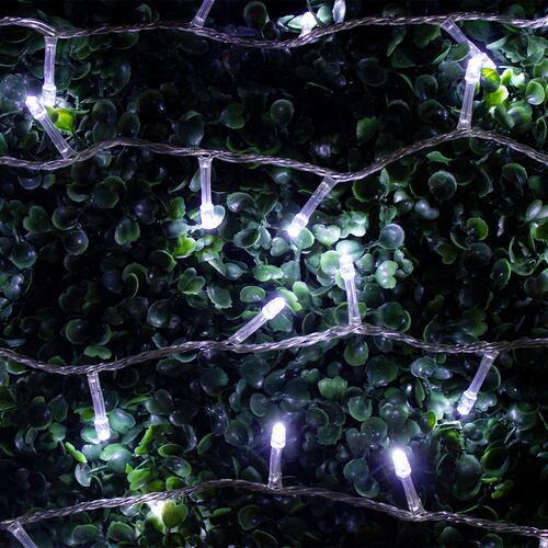 Serie Luz Blanca Navideña 60 Focos Led 3 Mts. Paquete De 12
