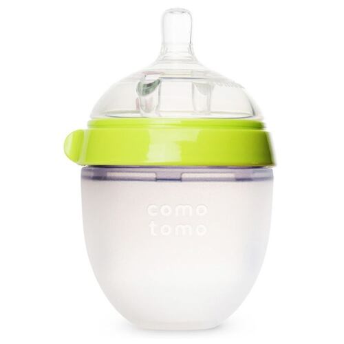 Biberón Comotomo Tacto Natural Flujo Lento 0-3 Meses 150 Ml.