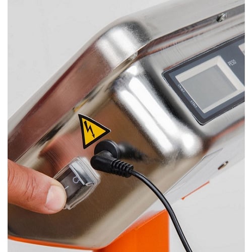 Bascula Comercial de Plataforma 40x50Cm Plegable Electrónica Truper BAS-200PLA hasta 200Kg Calidad Premium Recargable