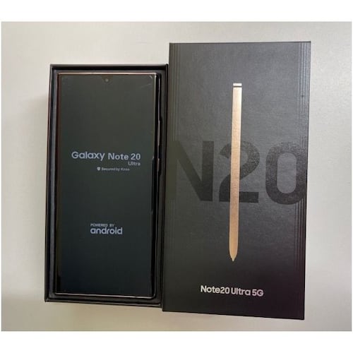 Samsung Note 20 Ultra 128GB Snapdragon Dorado Reacondicionado Grado A + Funda .