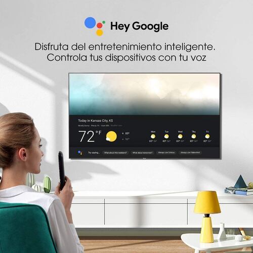 Pantalla Hisense LED Smart TV  60 pulgadas 4K, Modelo 60A6G