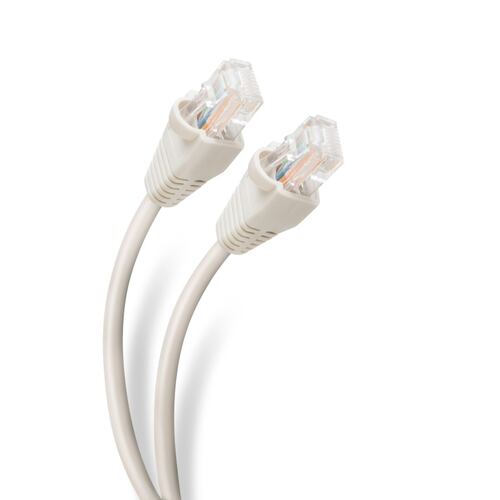 Cable Red Utp Cat 5.1m Gris Par Trenzado Sin Blindar Steren