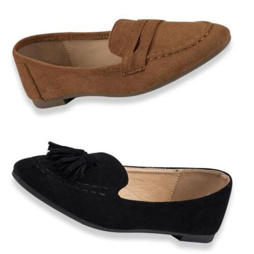 Kit De 2 Pares De Balerina Para Mujer Casual Negro/ Café 551