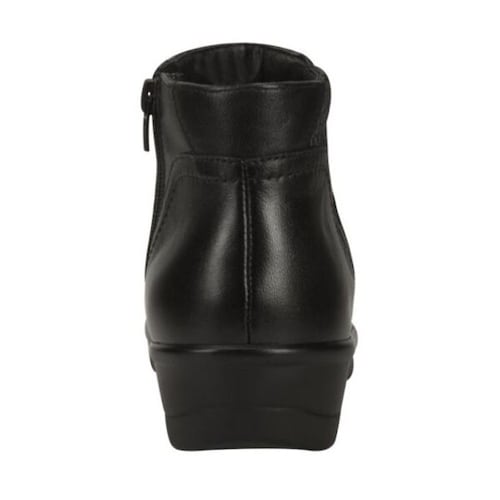 Botines confort Calzado Pazstor para pie diabético para mujer, color negro, 7512 1010276