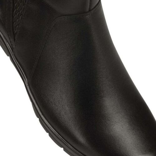 Botines confort Calzado Pazstor para pie diabético para mujer, color negro, 7512 1010276