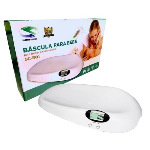 Bascula Digital Para Bebes Pediatrica Super Confort