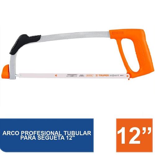 Arco Profesional  Tubular 12 "  Ajustable de Solera de Acero Niquelado incluida de 30 cm ATT-12 TRUPER 