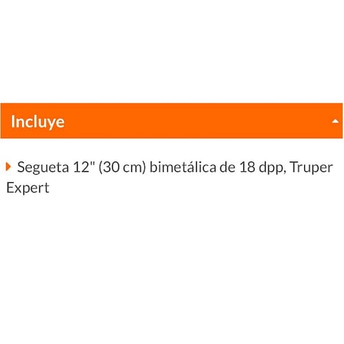 Arco Profesional  Tubular 12 "  Ajustable de Solera de Acero Niquelado incluida de 30 cm ATT-12 TRUPER 