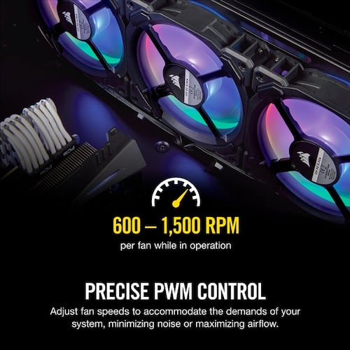 Ventilador Corsair 120mm LL120 Led RGB Doble Bucle PWM CO-9050091-WW