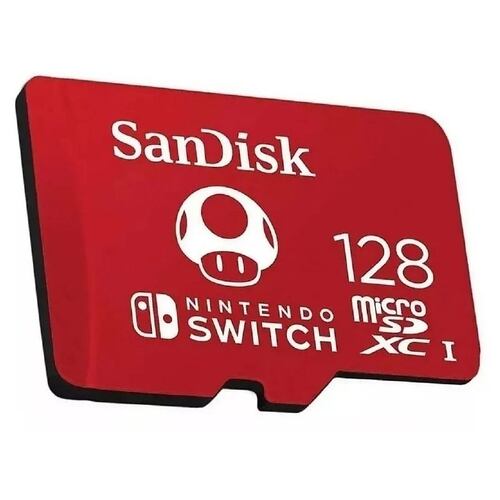 Memoria Micro Sd Sandisk 128gb Nintendo Switch, Original