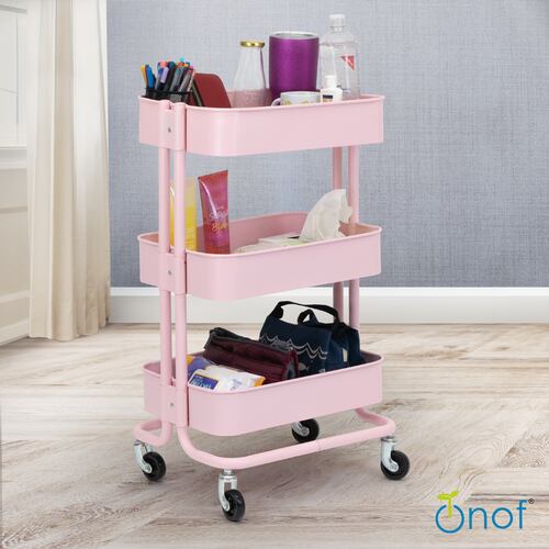 Carrito Organizador de Servicio y Almacenamiento Multiusos
