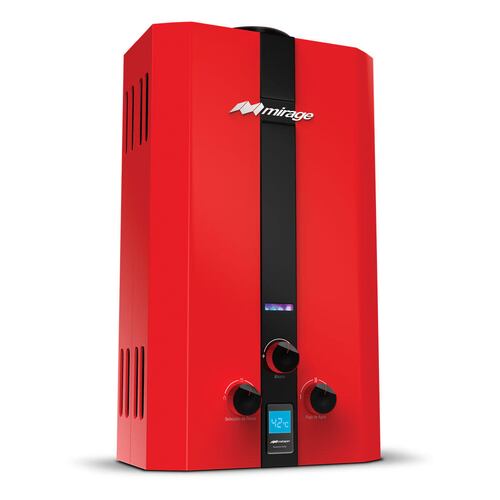 Boiler Calentador de Paso Flux Mirage 10 Litros Por Minuto Gas LP.