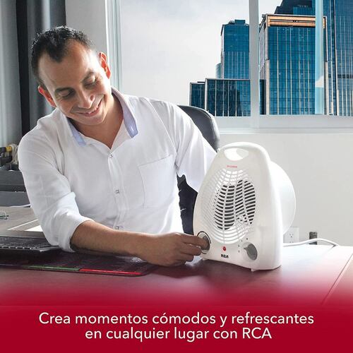Calefactor eléctrico Blanco RCA RC-A01 