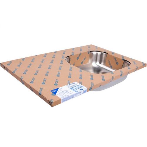Tarja de empotrar 80 x 50 cm, tina derecha Fregadero Cocina -Casa -Hogar de Acero Inoxidable TA-851D FOSET 