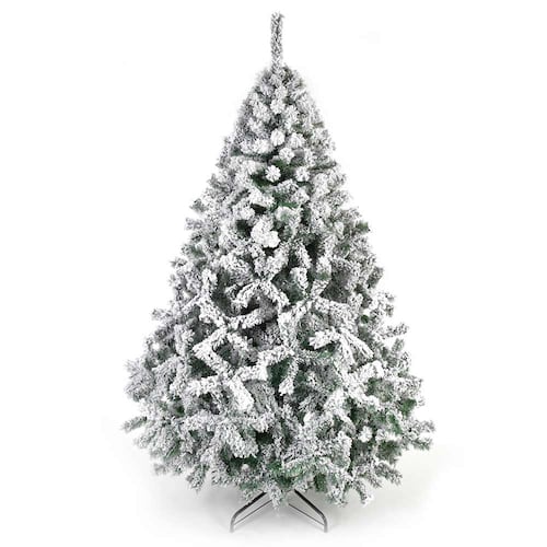 Arbol Navidad Pachon Pino Nieve Artificial 220cm Naviplastic