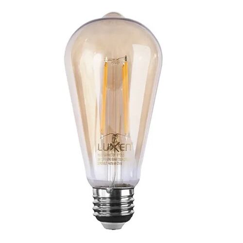 Foco Edison Vintage Led 8w Bulbo Vidrio Ambar Maxxi.