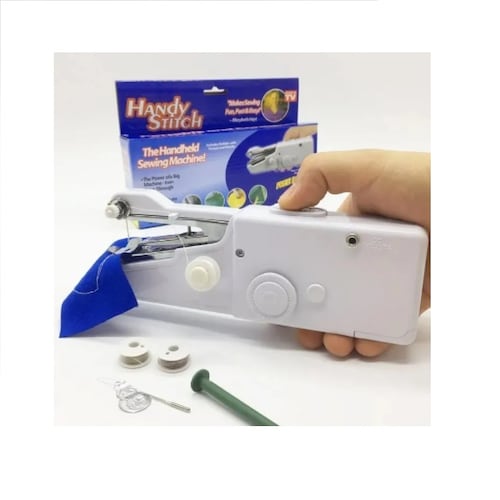 Máquina De Coser Handy Stitch Cs101b Portable Blanca 