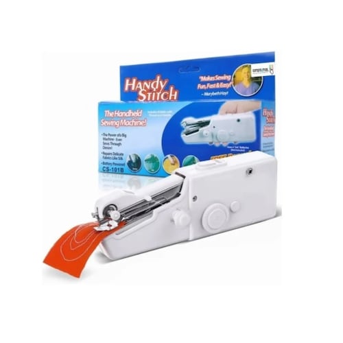 Máquina De Coser Handy Stitch Cs101b Portable Blanca 