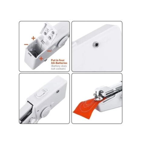 Máquina De Coser Handy Stitch Cs101b Portable Blanca 