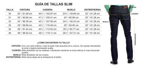 PANTALÓN DE MEZCLILLA SLIM PARA HOMBRE EDWARD'S 7700