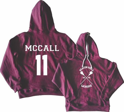 Sudadera Teen Wolf Lacrosse Stilinski Mccall Dunbar Lahey Whittemore 2