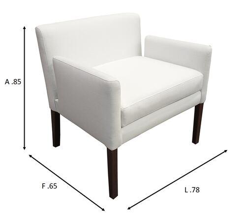 SILLON INDIVIDUAL MODERNO modelo TURIN  marca POLTRONE.