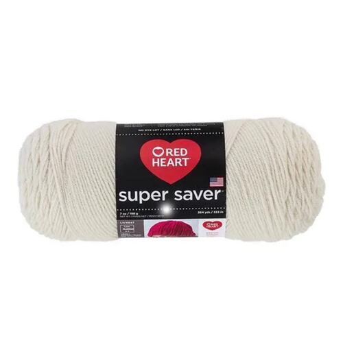Estambre Acrílico Liso Super Saver Red Heart Coats