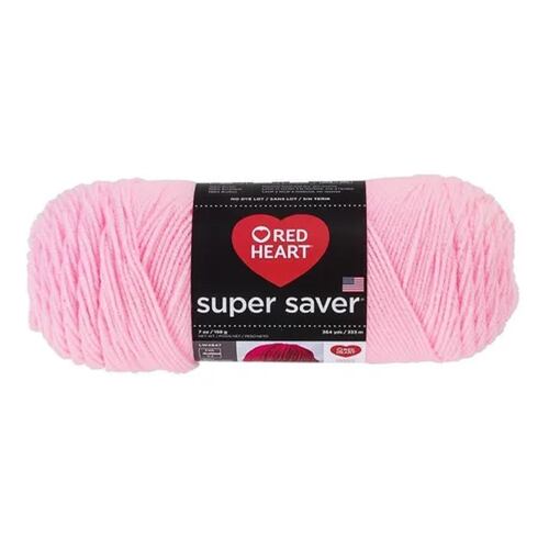Estambre Acrílico Liso Super Saver Red Heart Coats.
