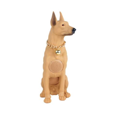 Bocina Dog Portatil Regalo Ideal Perro Bt Speaker Doberman.