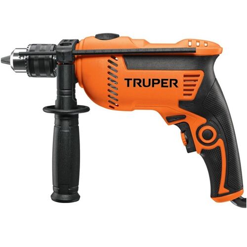 Rotomartillo Taladro Profesional Truper de 1/2" de 650W ROTO-1/2A7 Perforación Concreto Metal Plástico Madera