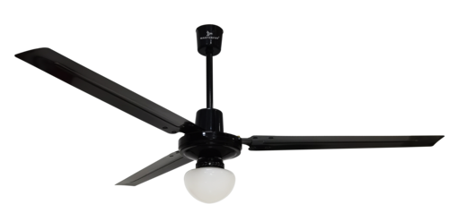 Ventilador Icarus con luz 56 Negro 