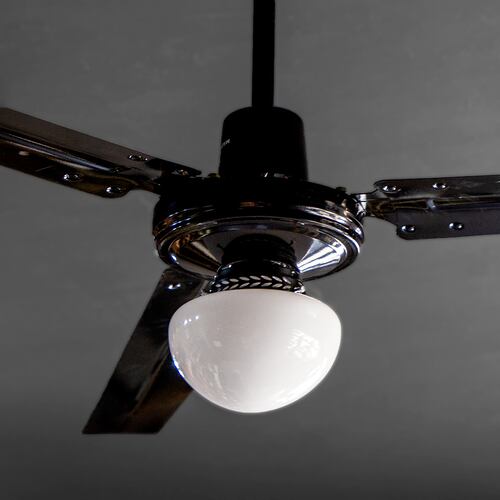 Ventilador Icarus con luz 56 Negro 