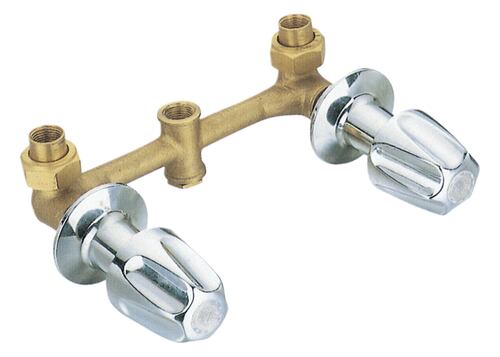 Mezcladora para Regadera con Tapón (Con salida inferior a tubo).