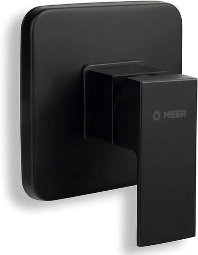 Mezcladora Monomando para Regadera acabado Negro Mate (llave de agua para regadera)