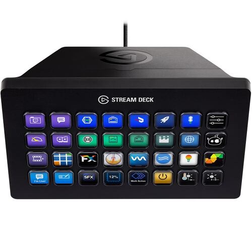 Stream Deck XL elgato 32 Teclas LCD Personalizable 10GAT9901.