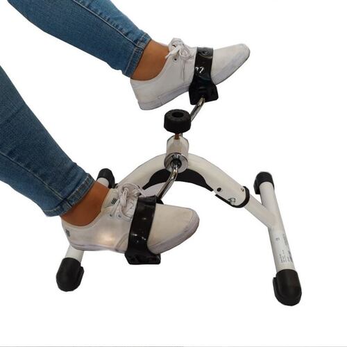 Pedales Para Ejercitar Super Confort Blanco Bicicleta Fija.