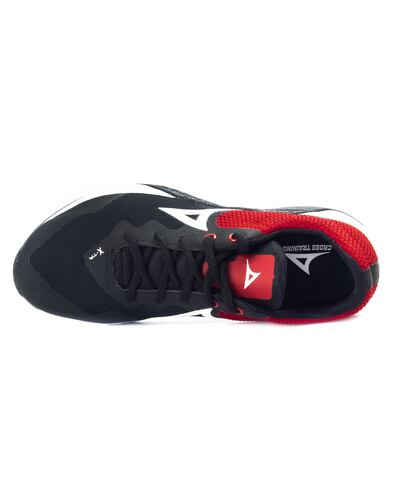 Tennis Pirma Trainer Fit Negro/Rojo - Golero Sport