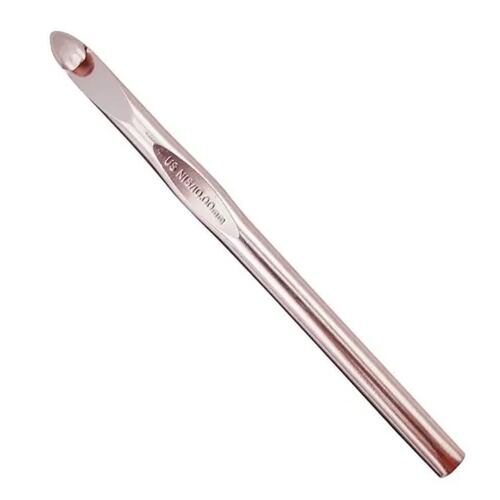 Gancho Aluminio Satinado Suave Rosa Claro Susan Bates Coats