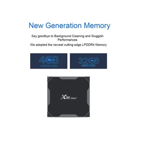 X96 Max Plus Amlogic Bluetooth Wi Fi Dual 4gb Ram 32gb + Teclado.