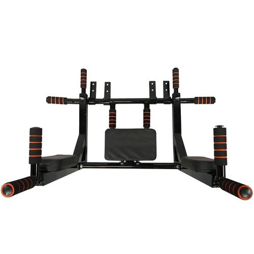 Barra Dominadas 8 En 1 Aros Fondos Abdomen Gym Pared Box