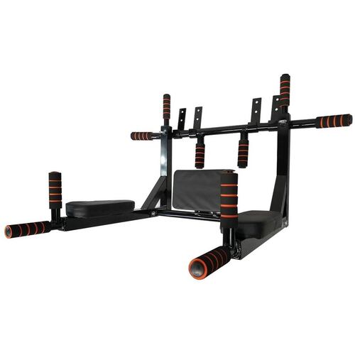 Barra Dominadas 8 En 1 Aros Fondos Abdomen Gym Pared Box