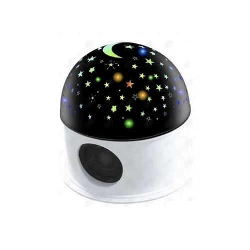 Foco Led Proyector Estrellas C/bocina Musica Bluetooth Niños 