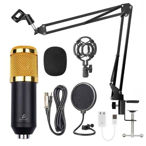 Kit Profesional Micrófono Condensador Grabación Estudio KTV.